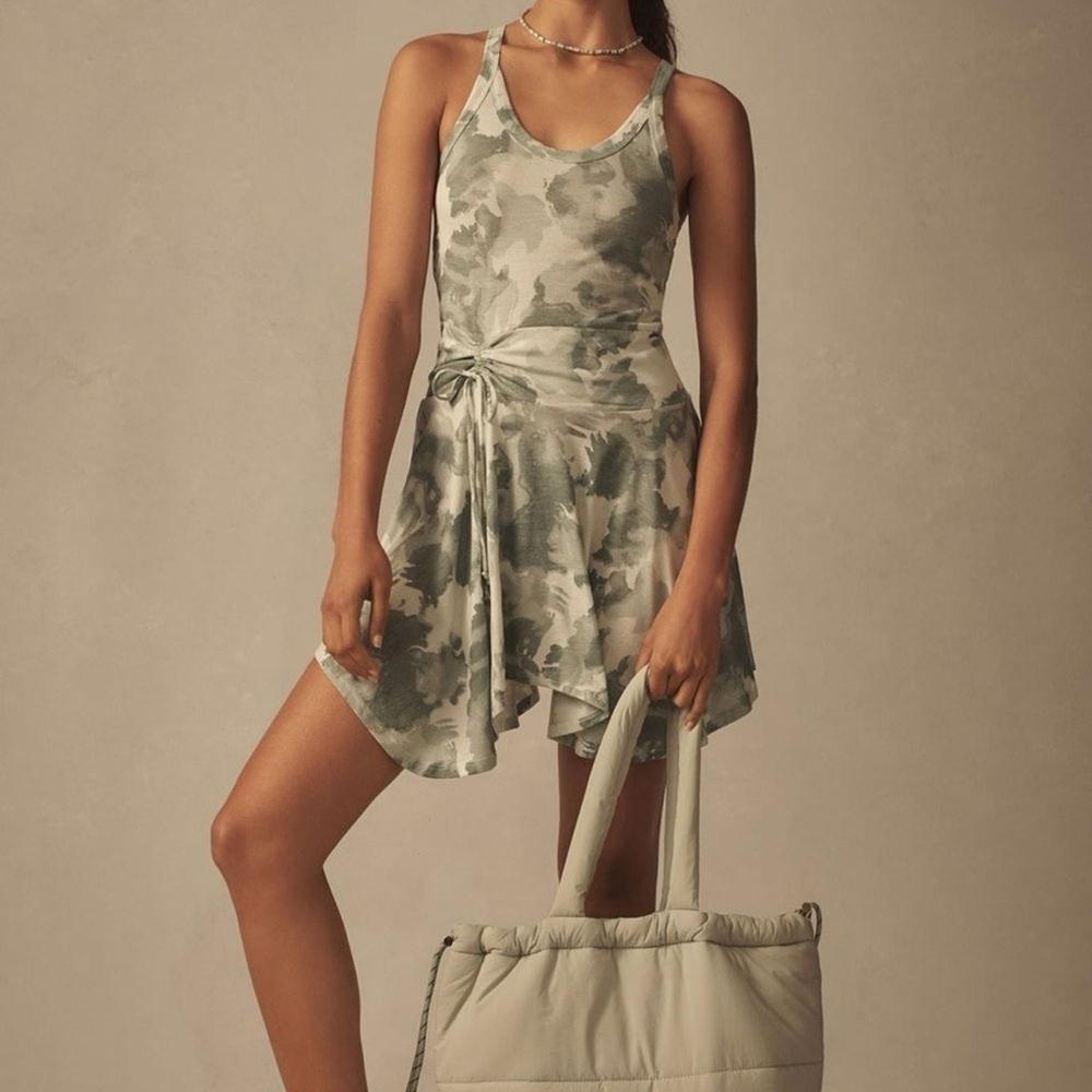 Daily Practice by Anthropologie Half Pipe Printed Mini Dress size small